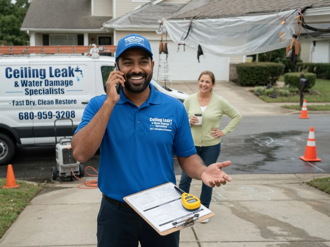 Ceiling Leak Cleanup Ozone Park, NY FAQs